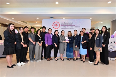 สำนักงานสภามหาวิทยาลัย ร่วมแสดงความยินดี เนื่องในโอกาสวันสถาปนาคณะสังคมศาสตร์ ครบรอบ 51 ปี